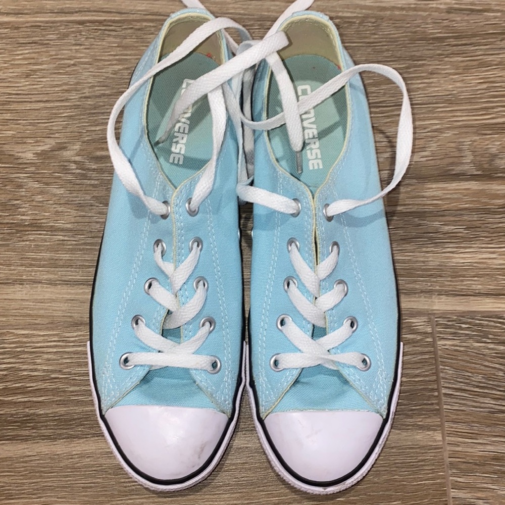 Sky blue converse!